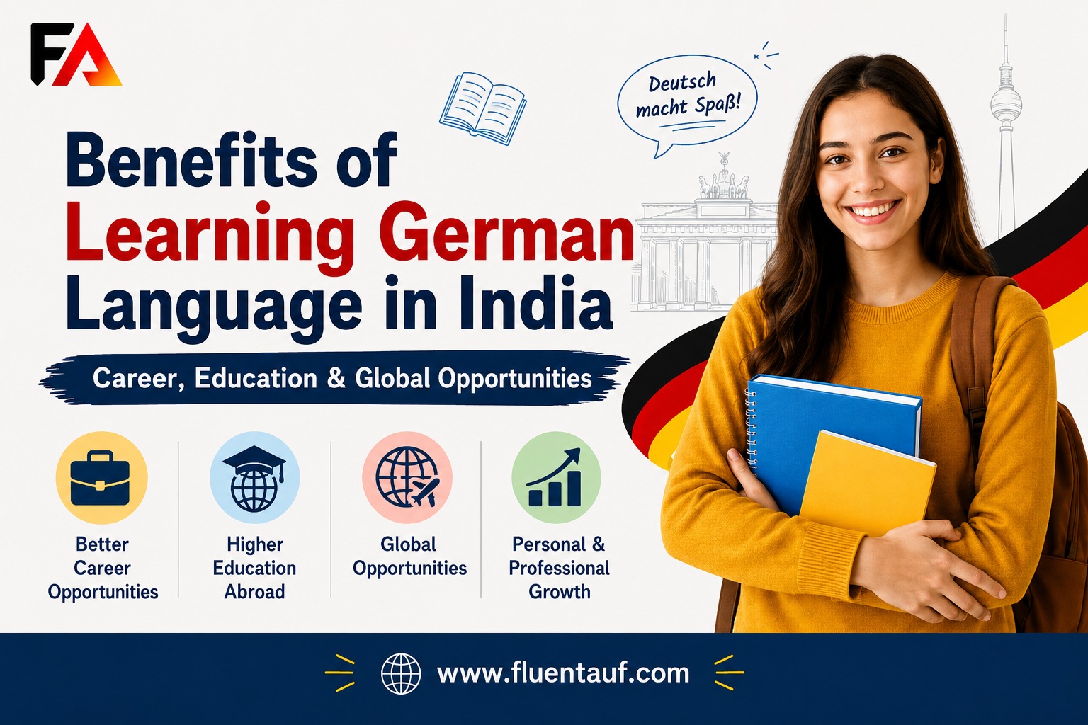 Benefits of Learning German Language in India: Career & Education