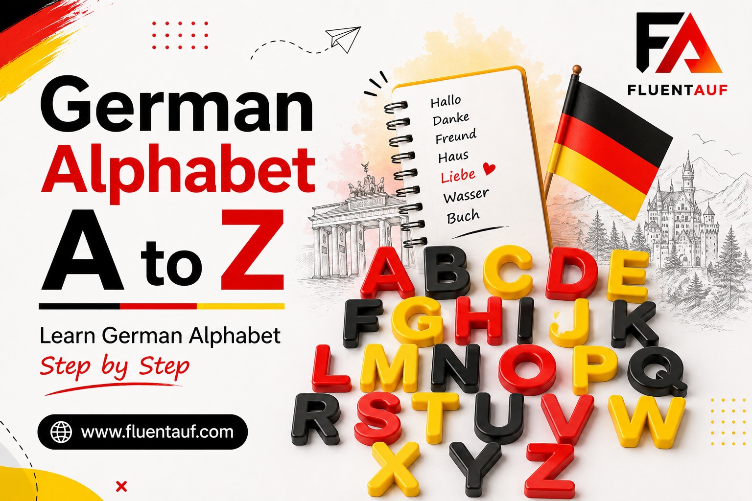 German Words A to Z: Learn Essential German Vocabulary