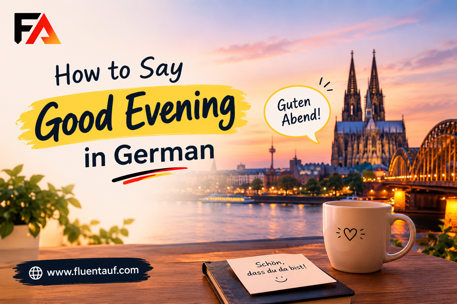 How to Say Good Evening in German