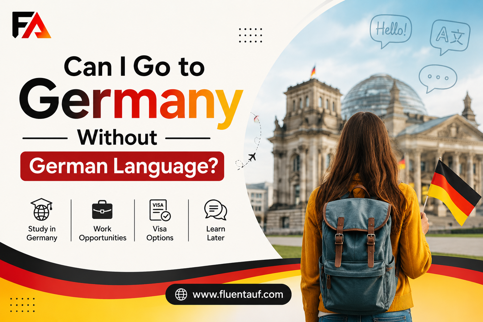 Can I Go to Germany Without German Language?